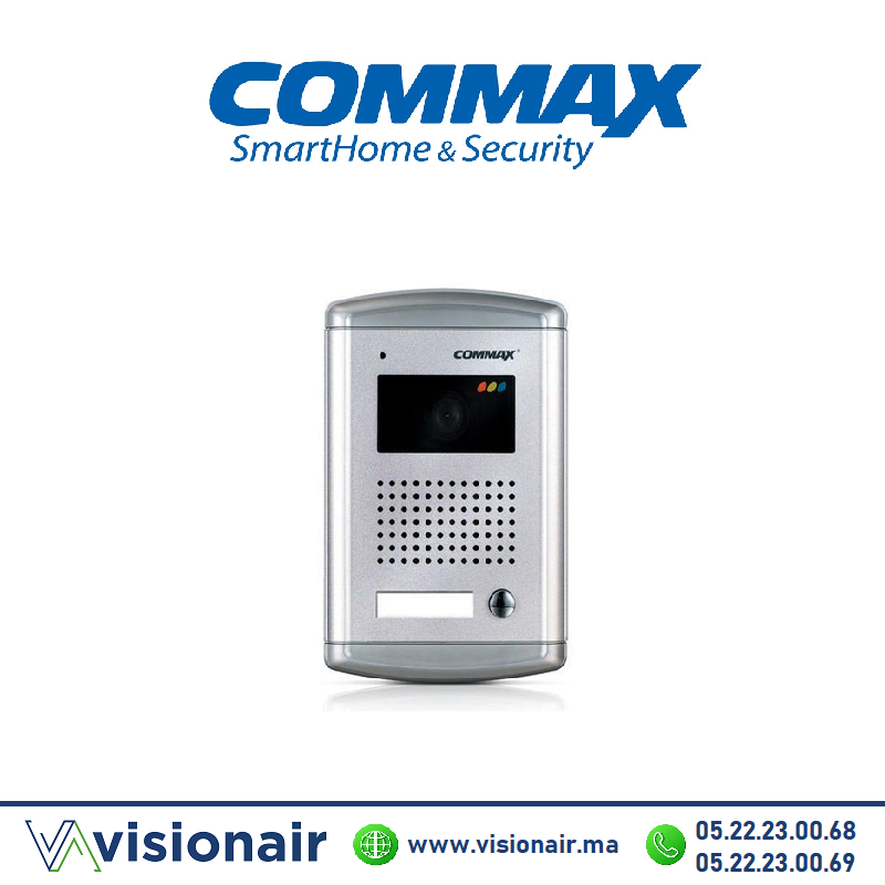 [DRC-4CAN] Platine de rue vidéophone COMMAX 1 poste DRC-4CAN
