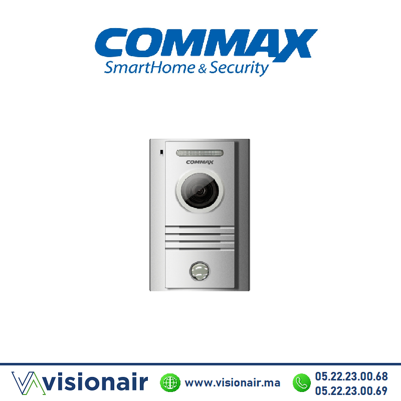 [DRC-40K] Platine de rue vidéophone COMMAX 1 poste DRC-40K