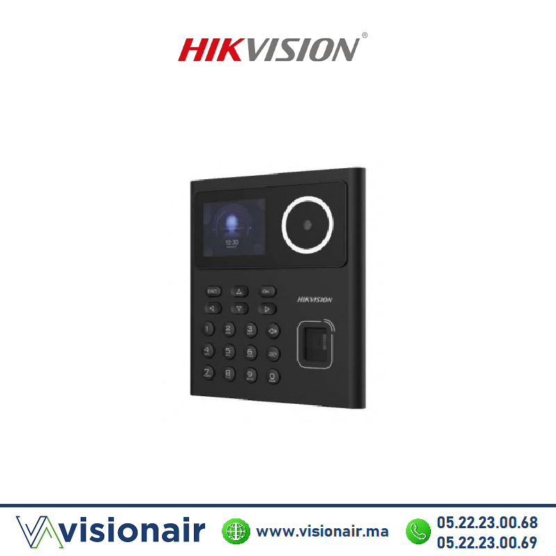 [HIKVDS-K1T320MFWX] Pointeuse contrôle d'accès HIKVISION DS-K1T320MFWX