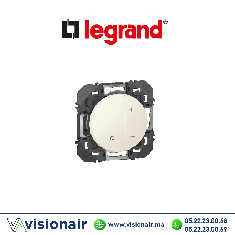 [LEG600060] Variateur Legrand Dooxie blanc 600060