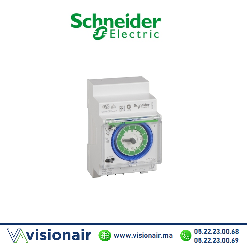 [CCT15367] Interrupteur horaire 7J SCHNEIDER Acti9 CCT15367
