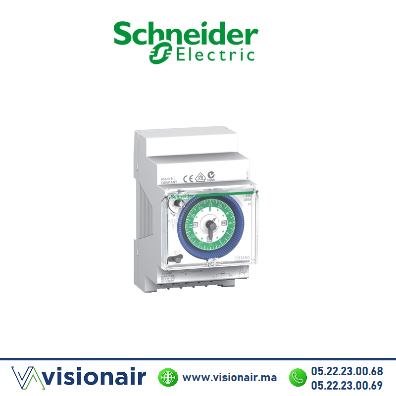 [CCT15365] Interrupteur horaire 24H SCHNEIDER Acti9 CCT15365