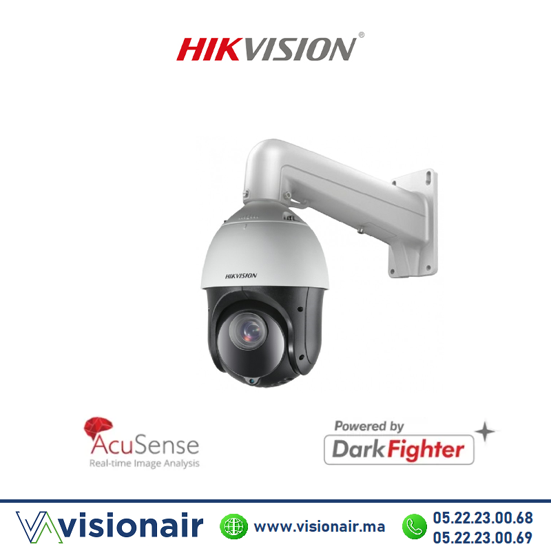 [HIKVDS-2DE4225IW-DE] Caméra speed dôme HIKVISION IP PTZ 2MP zoom 25x DS-2DE4225IW-DE