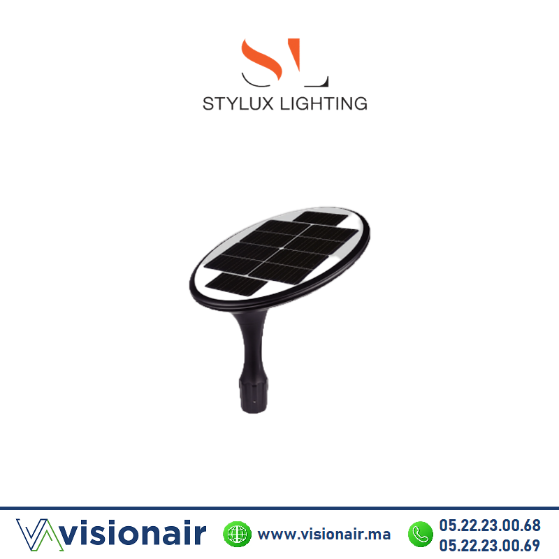 [STSRL3N28B] Lanterne LED solaire Stylux 40W 4000°K