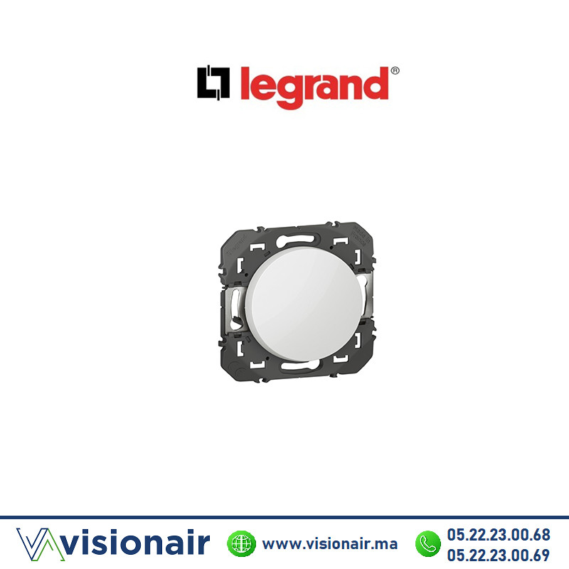 [LEG600004] Poussoir Blanc Dooxie Legrand 600004