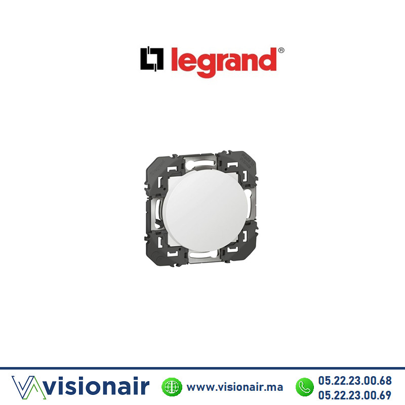[LEG600044] Obturateur blanc Dooxie Legrand  600044