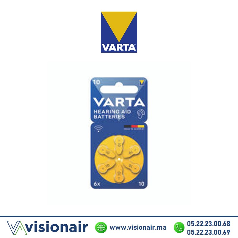 [Vartaid10] Pile auditive Varta Hearing AID 10
