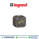 [LEG069787L] Prise de recharge pour vélos et 2 roues électriques Legrand Plexo anthracite 069787L