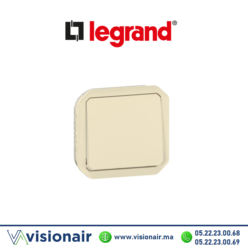[LEG069808L] Va & vient étanche Legrand Plexo sable 069808L