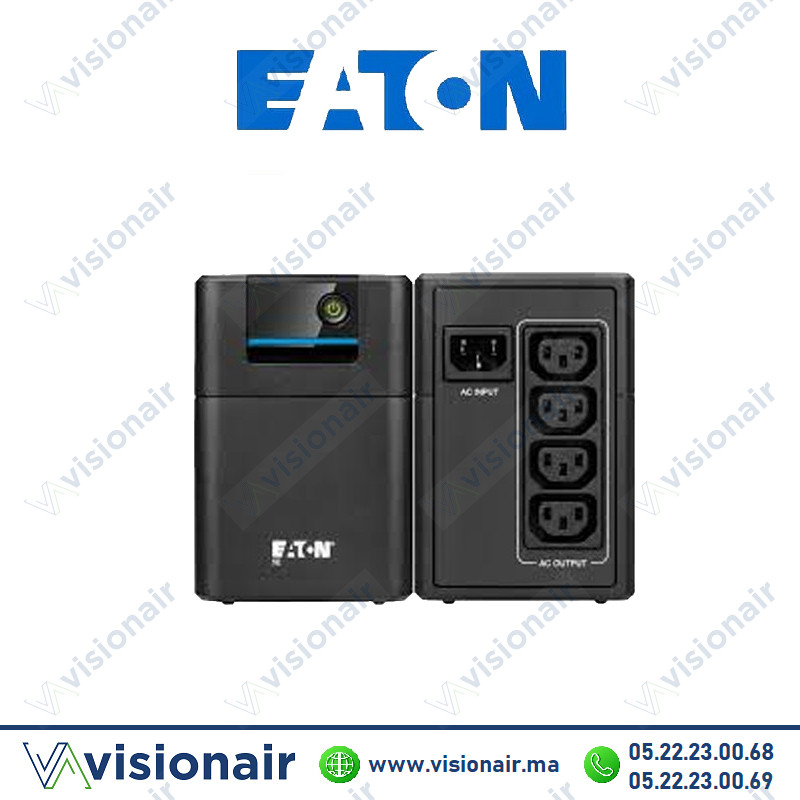 [EAT5E700I] Onduleur EATON 5E GEN2 700VA 360W prises IEC 5E700I