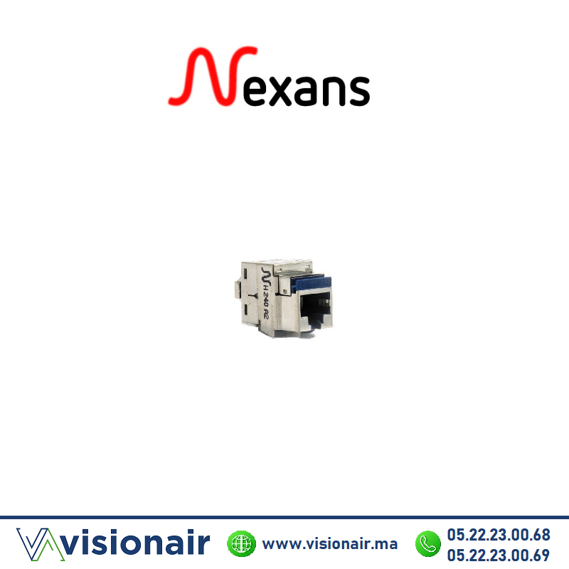 [NEXN420.66A] Connecteur NEXANS RJ45 Cat6A LANmark-6A N420.66A