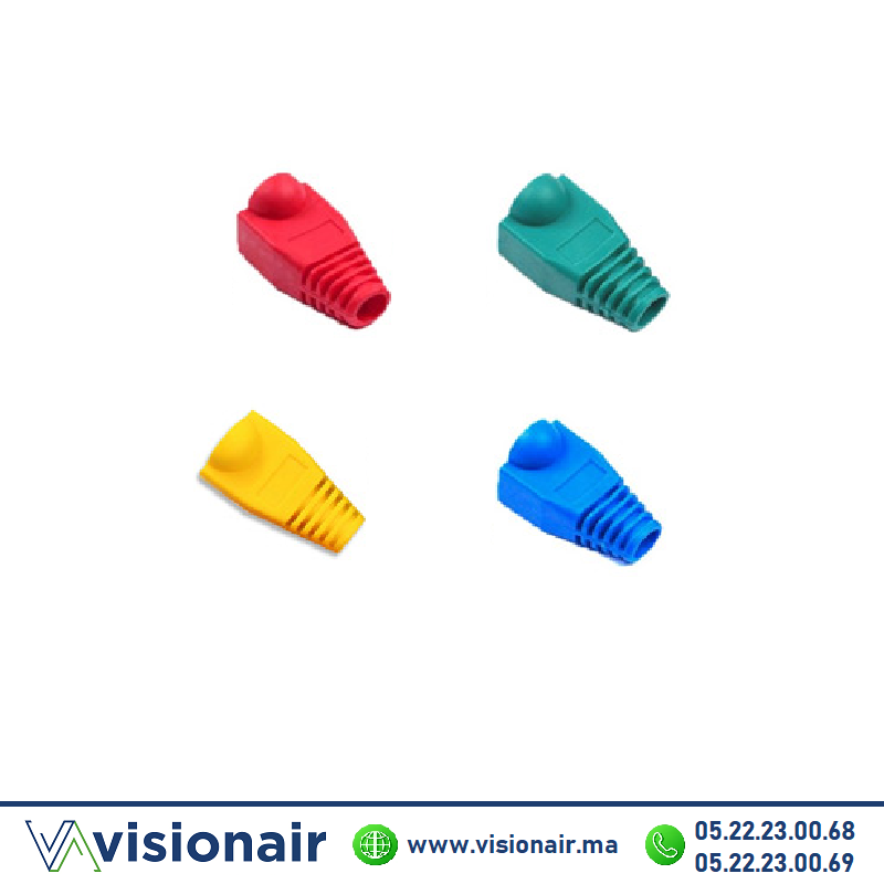 [MASTERCACH] Manchons RJ45 multi couleurs