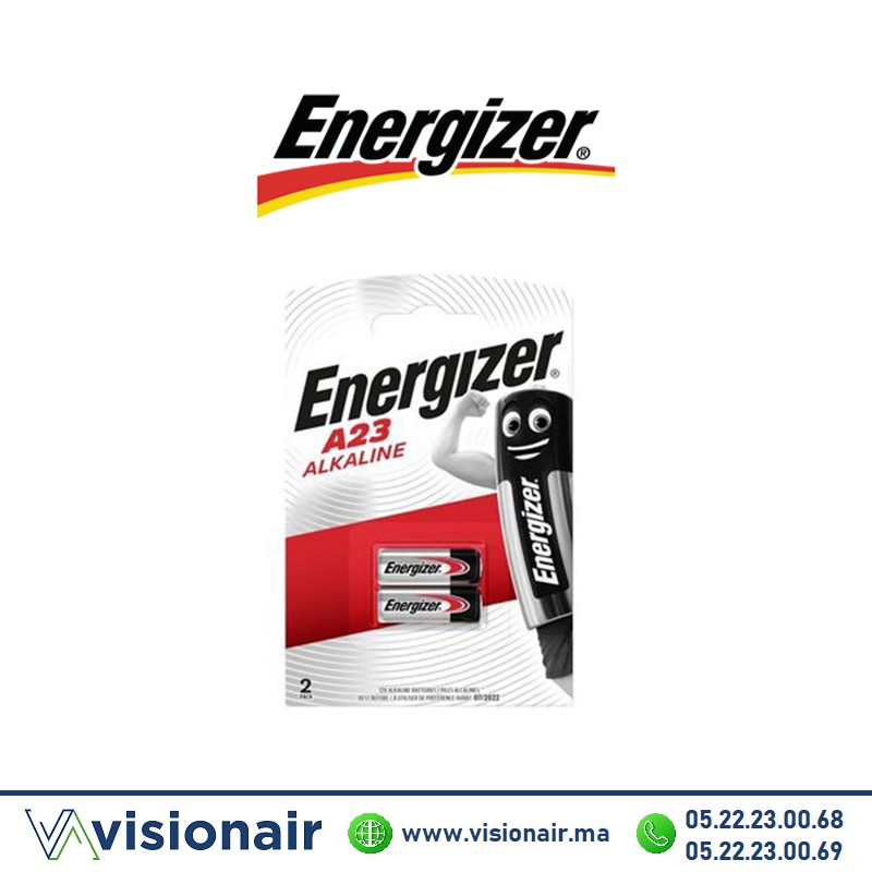 [EALKALINECP2LR23A] Pile Energizer A23 / V23GA / MN21 / LR23A 12V alcaline
