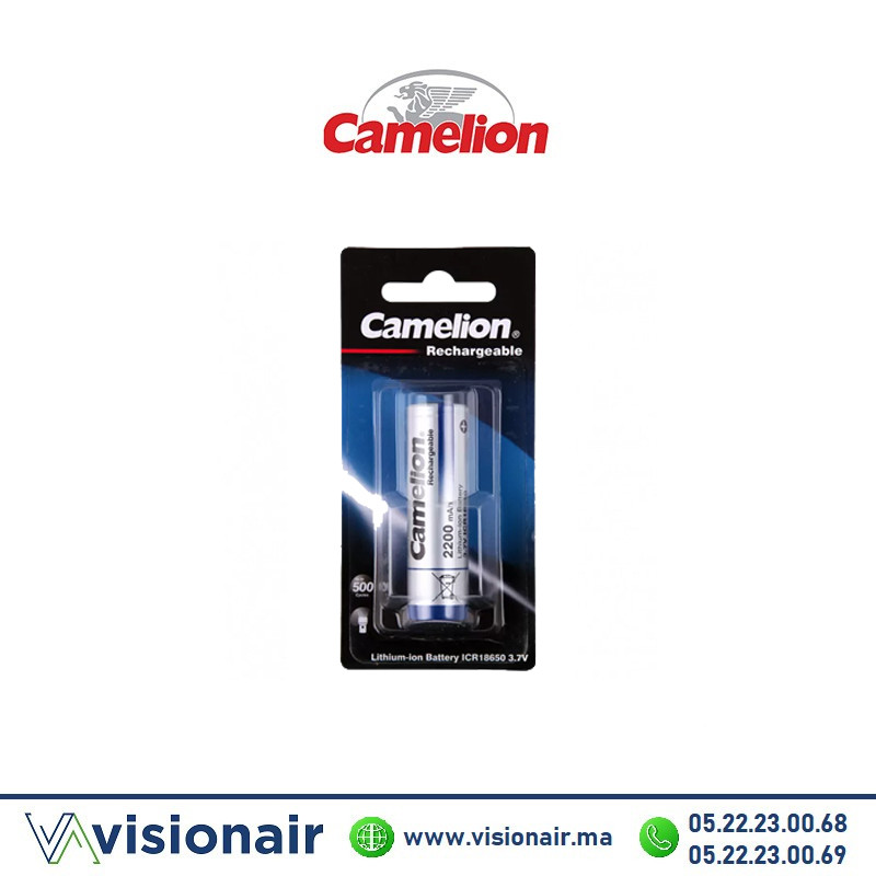 [CAMELION18650] Pile Camelion 18650 - 2200mAh (ST)