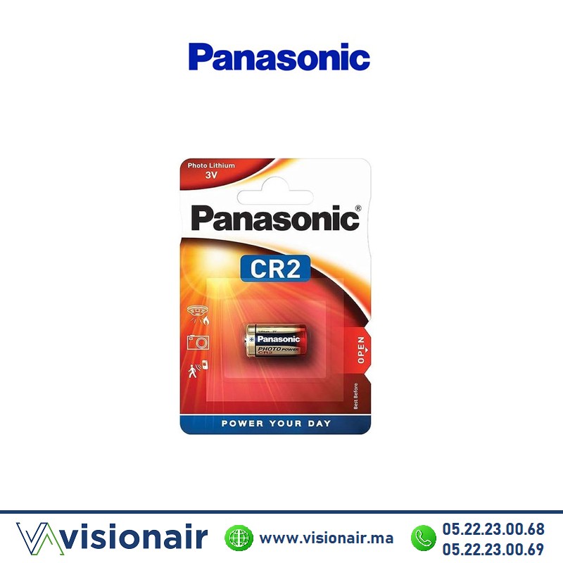 [PANCR2] Pile Panasonic CR2 3V LITHIUM