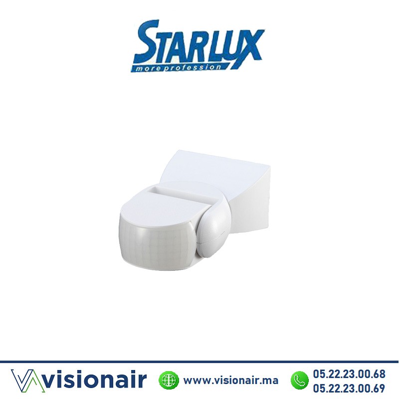 [ST15] Détecteur de mouvement  Starlux apparent IP65 ST15