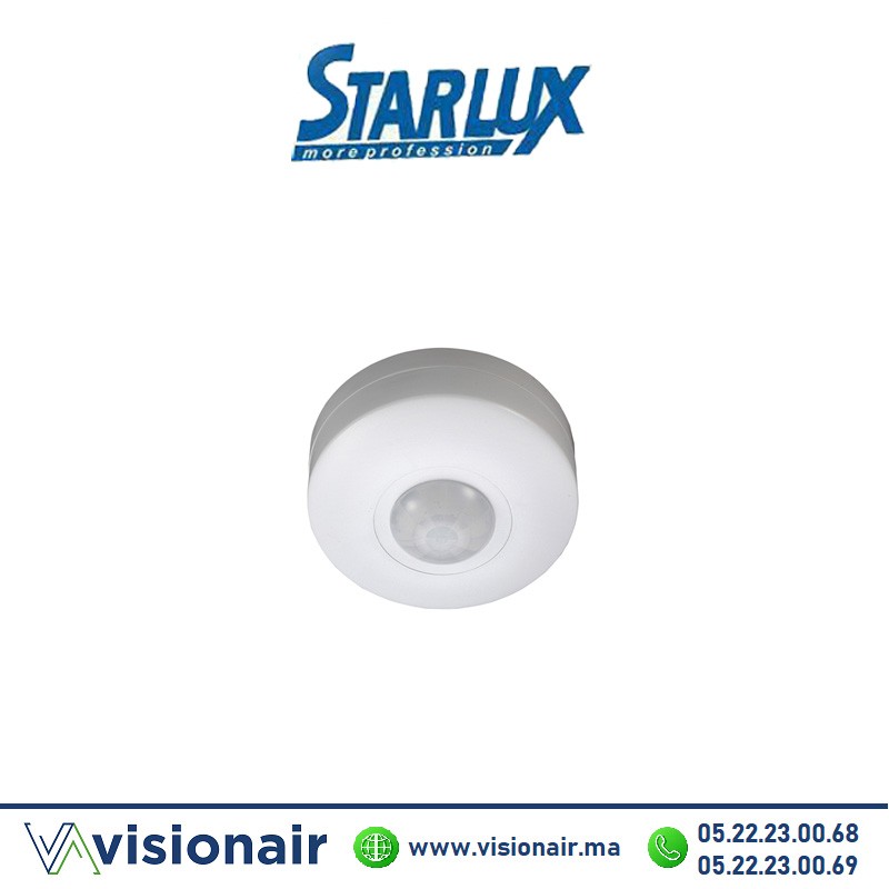 [ST05A] Détecteur de mouvement Starlux rond apparent ST05A