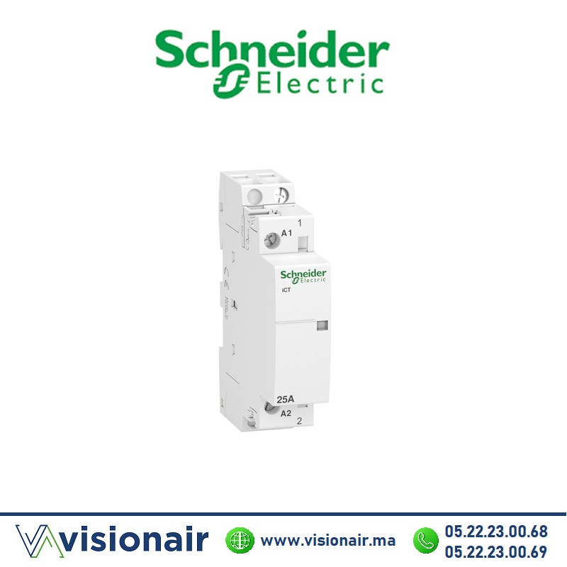 [A9C20844] Contacteur SCHNEIDER  iCT 40A 4NO 220V 50HZ A9C20844