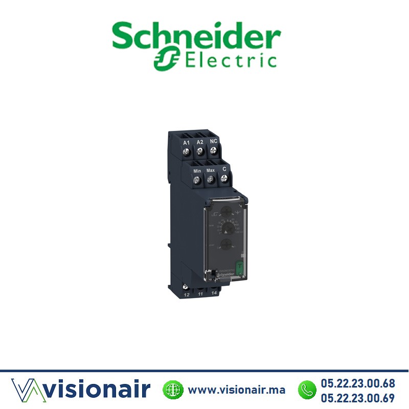 [RM22LG11MR] Relais de contrôle de niveau Zelio SCHNEIDER RM22LG11MR
