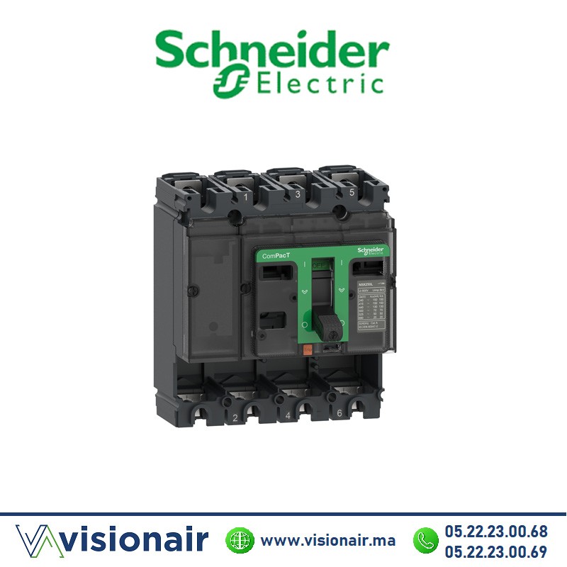 [C25N4] Compact Schneider NSX250N 250A 4P 50kA sans déclencheur C25N4