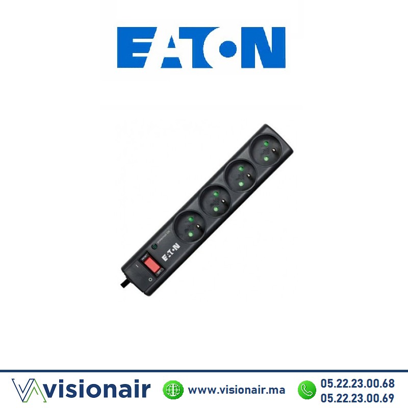 [EATONPS4F] Multiprise protégée surtensions EATON 4 prises PROTECTION STRIP PS4F