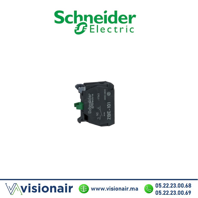 [ZBE101] Bloc contact pour bouton  Schneider 1F ZBE101