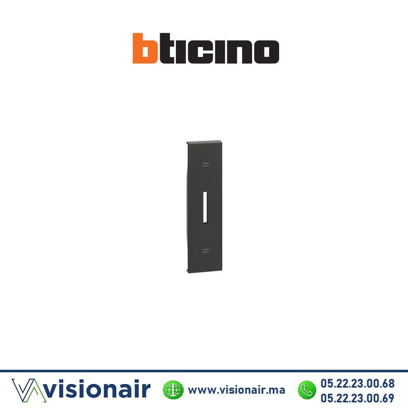 [BTKG06] Enjoliveur volet roulant 1M BTICINO Living Now Noir BTKG06