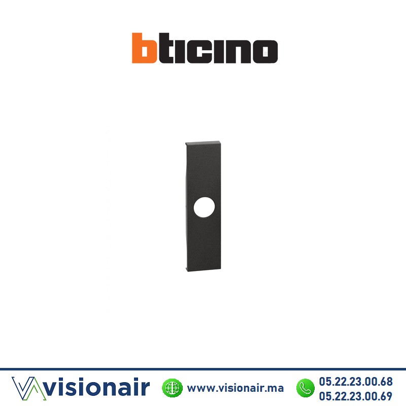 [BTKG08] Enjoliveur Prise TV 1M BTICINO Living Now Noir BTKG08