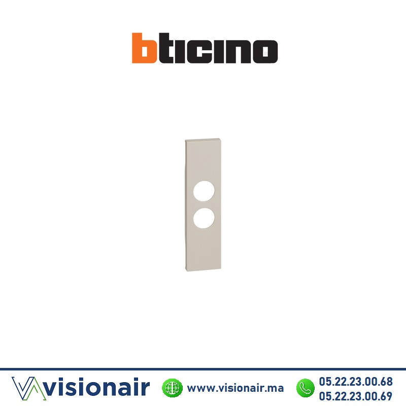 [BTKM09] Enjoliveur Prise TV-SAT 1M BTICINO Living Now Sable BTKM09