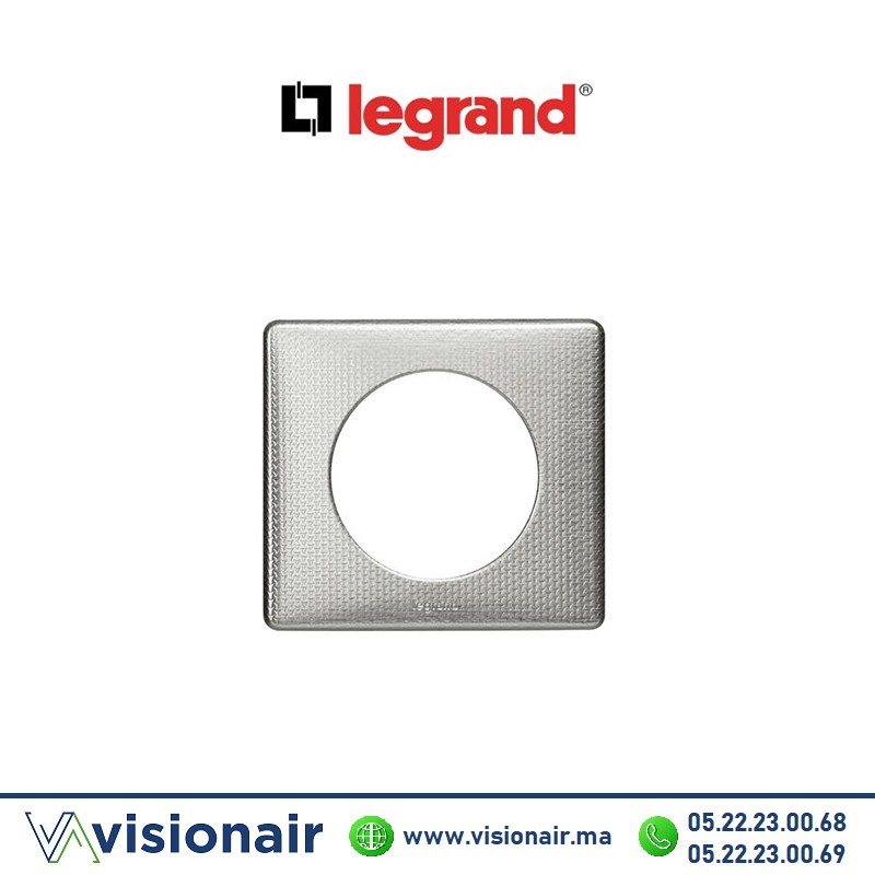 [098852] Plaque Métal Alu Snake Legrand Céliane 1P 098852