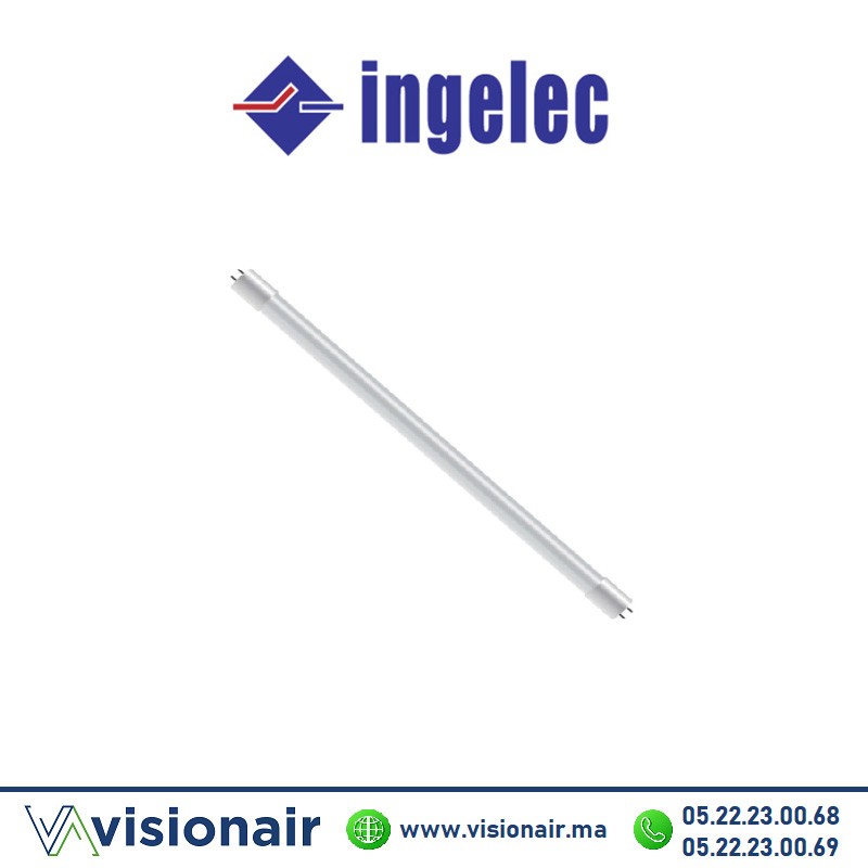[INGLEDT09G132] Tube LED Ingelec 9W 60cm 6500°K bipolaire