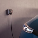 Prise de recharge pour véhicule électrique Hager Witty IP55 Gris Casablanca Maroc