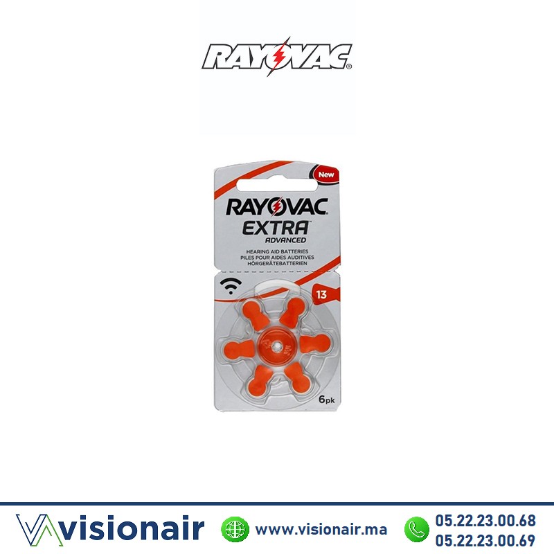 [RAYOVAC13] Pile auditive RAYOVAC EXTRA 13