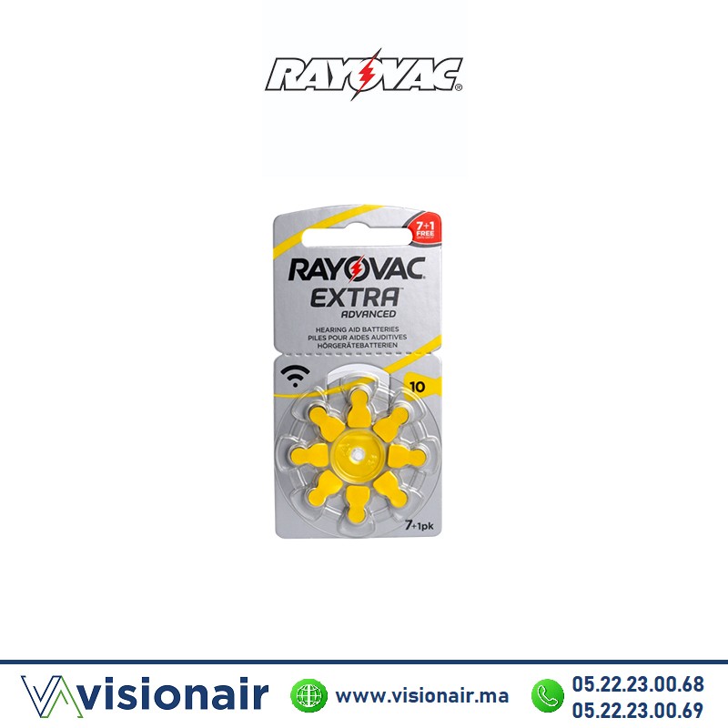 [RAYOVAC10] Pile auditive RAYOVAC EXTRA 10