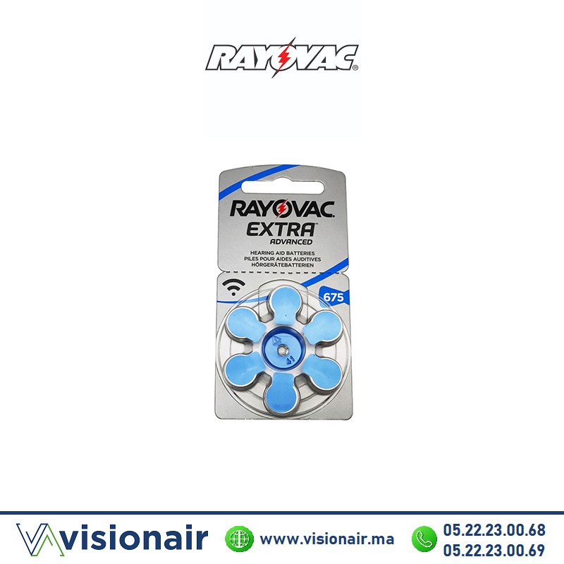 [RAYOVAC675] Pile auditive RAYOVAC EXTRA 675