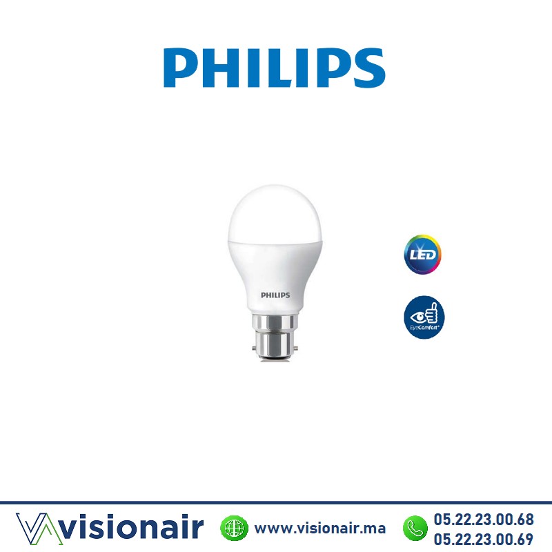 [PHILIPSESS15WB2265K] Ampoule LED Philips Essential 15W B22 6500°K