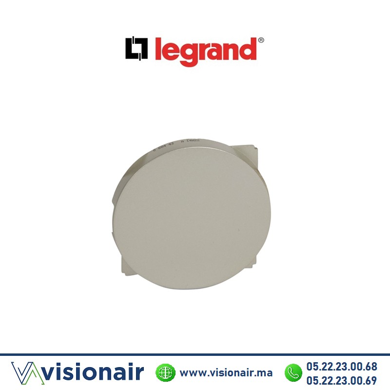 [068443] Enjoliveur obturateur Titane Legrand Céliane 068443