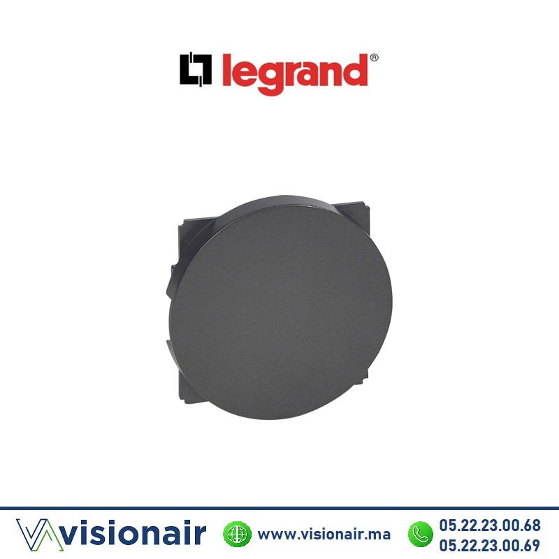 [067943] Enjoliveur obturateur Graphite Legrand Céliane 067943