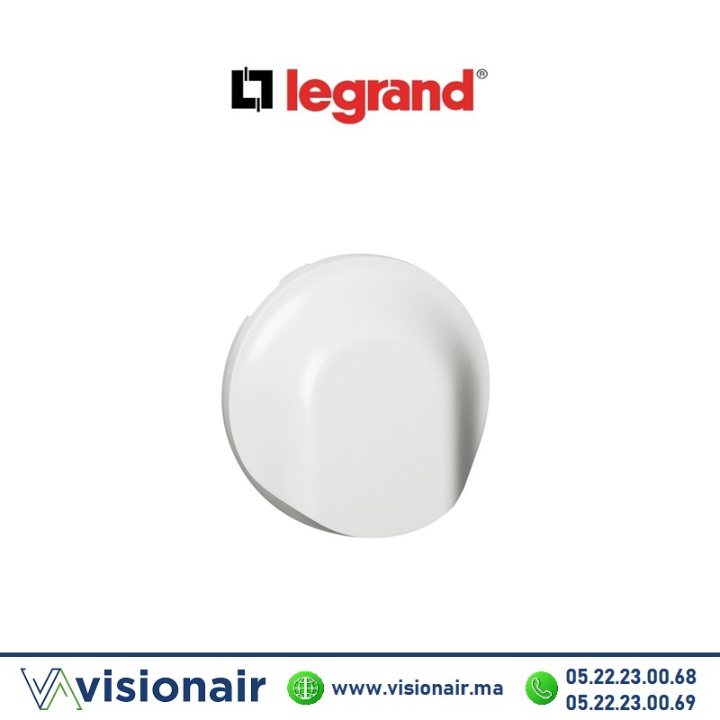 [068141] Enjoliveur sortie de câble blanc Legrand Céliane 068141