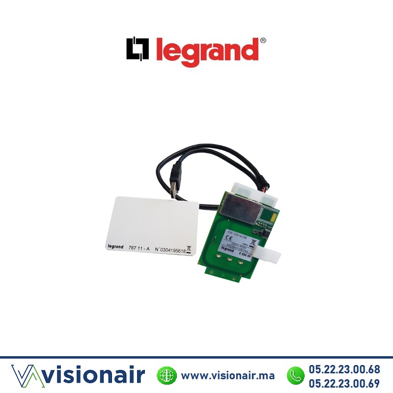 [LEG059059] Kit lecteur RFID pour bornes de recharge LEGRAND pour VE 059059
