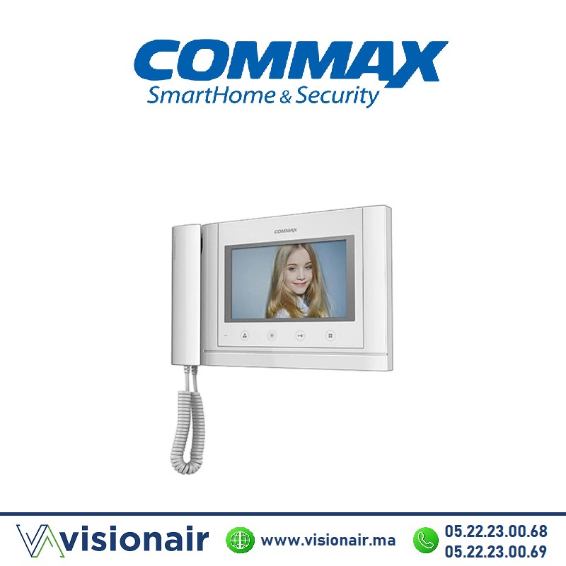[CVD-70MH] Moniteur vidéophone COMMAX Ecran TFT LCD 7" CVD-70MH