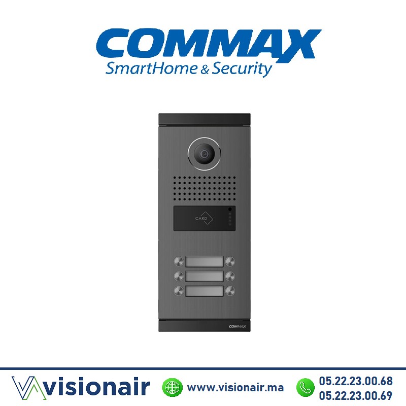 [DRC-6ML/RF1] Platine de rue vidéophone COMMAX DRC-6ML/RF1