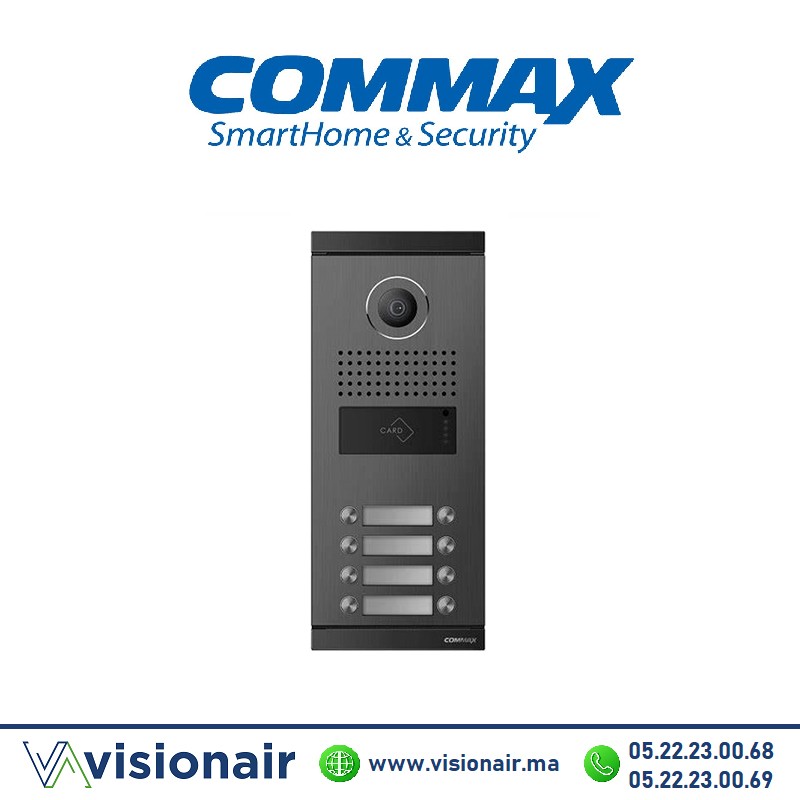 [DRC-8ML/RF1] Platine de rue vidéophone COMMAX DRC-8ML/RF1
