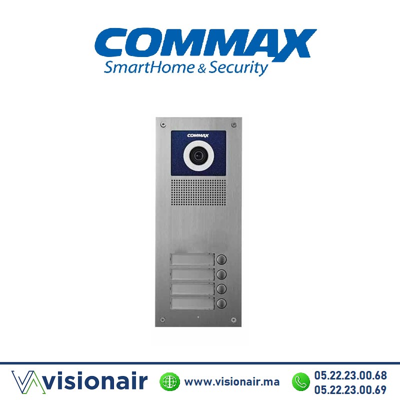 [DRC-4AC] Platine de rue vidéophone COMMAX DRC-4AC