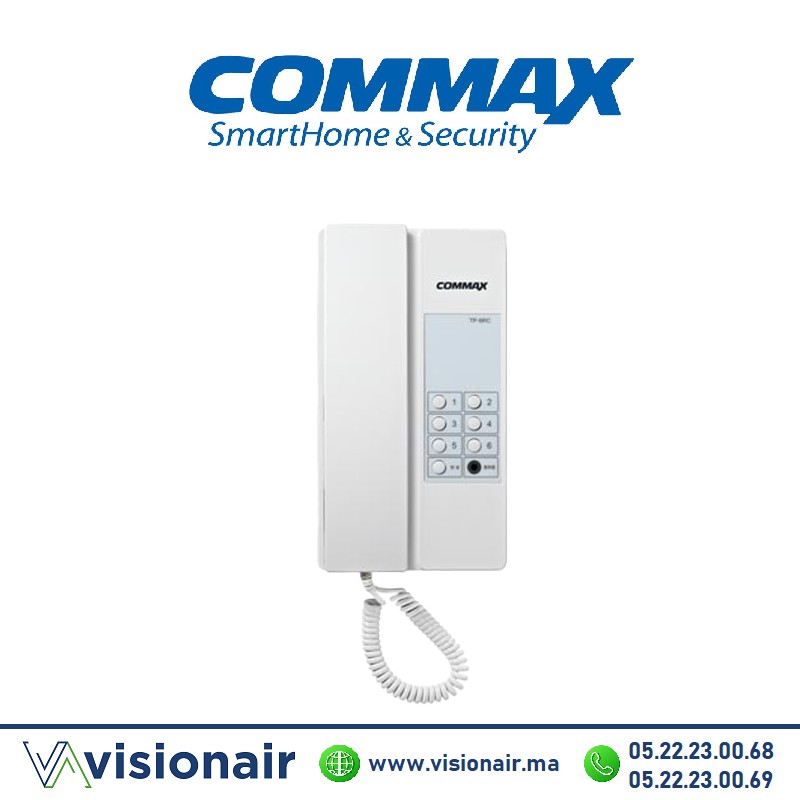 [TP-6RC] Intercom Commax 6 postes TP-6RC