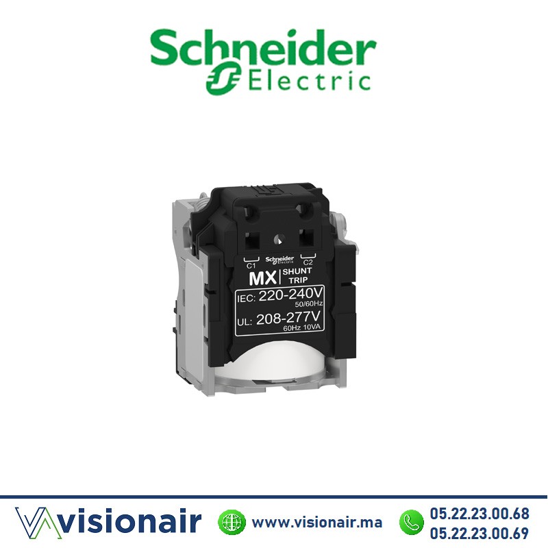 [LV429387] Déclencheur voltmétrique MX Schneider ComPacT NSX 4P LV429387