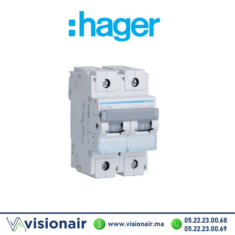 [HLE299S] Disjoncteur HAGER 2P 125A HLE299S