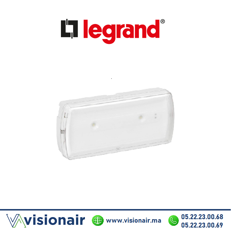 [LEG661601] BAES Bloc de secours LEGRAND 70LM 1H 2LED 661601