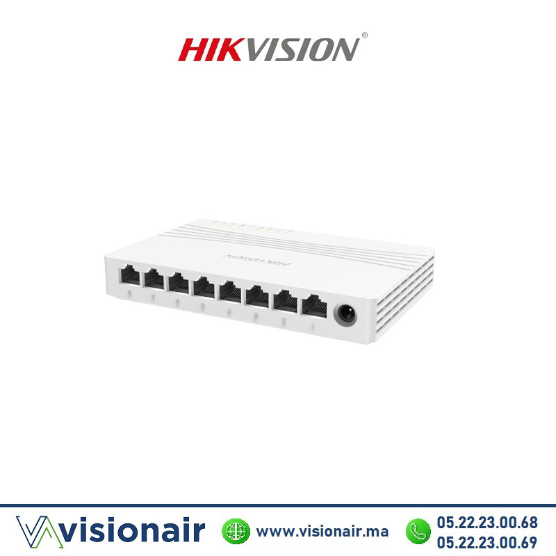 [HIKDS-3E0508D-E] Switch HIKVISION 8 ports 10/100/1000 Mbps DS-3E0508D-E