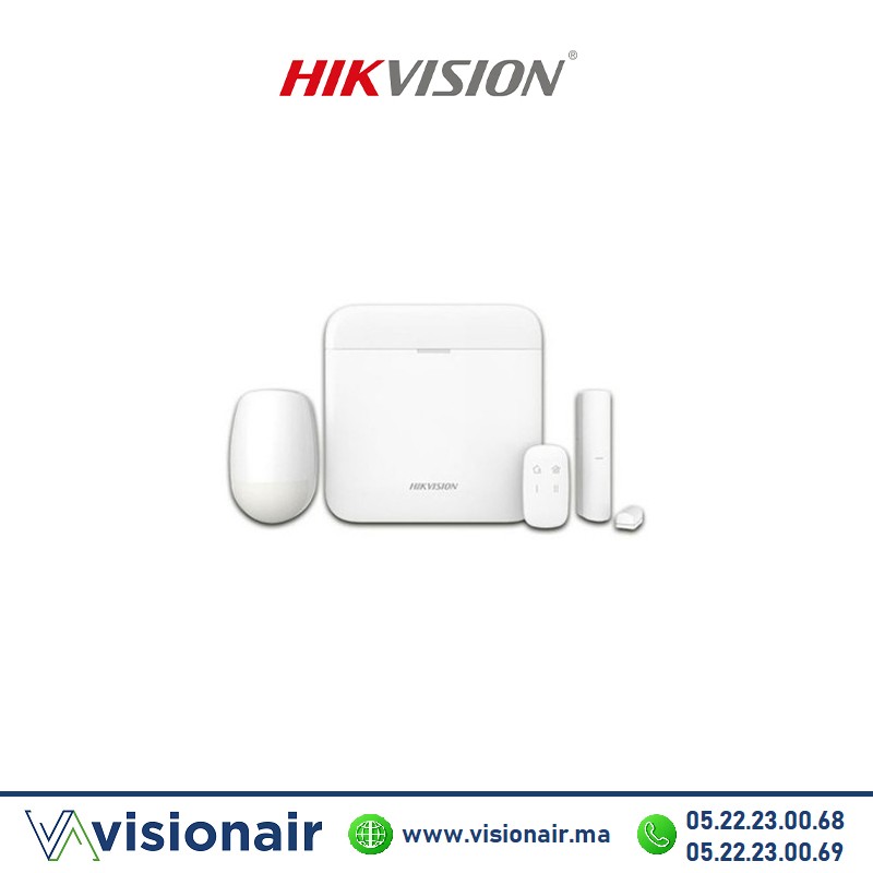 [DS-PWA64-KIT-WB] Kit alarme sans fil Hikvision AX PRO DS-PWA64-KIT-WB